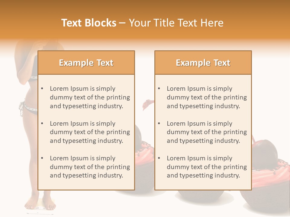 Weight Person Health PowerPoint Template