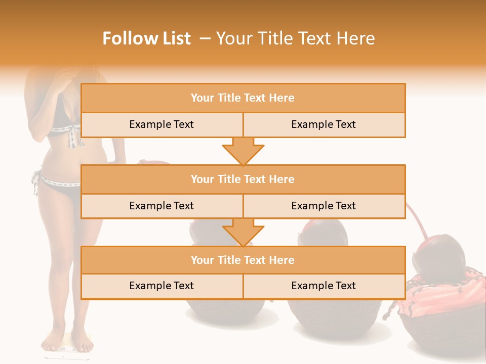 Weight Person Health PowerPoint Template
