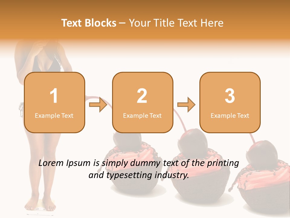 Weight Person Health PowerPoint Template