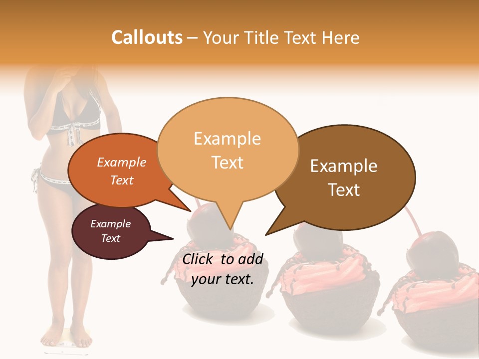 Weight Person Health PowerPoint Template