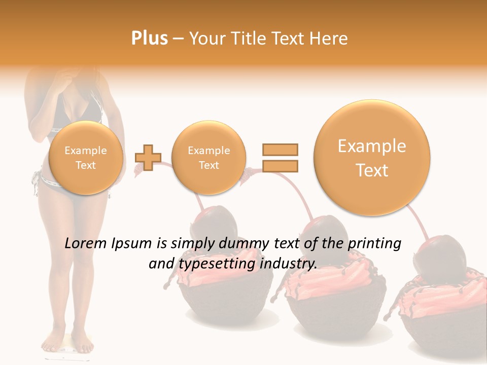 Weight Person Health PowerPoint Template