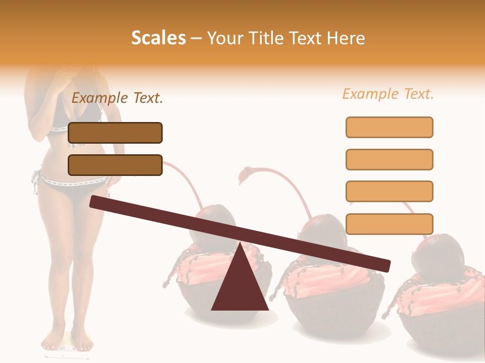 Weight Person Health PowerPoint Template