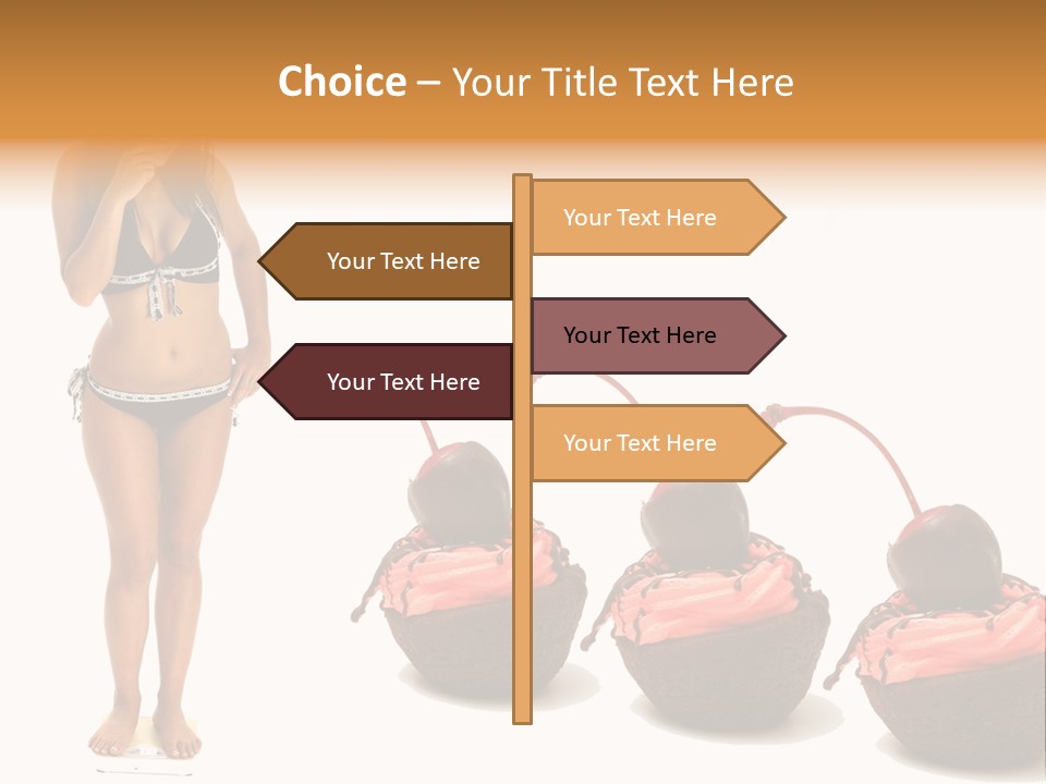 Weight Person Health PowerPoint Template