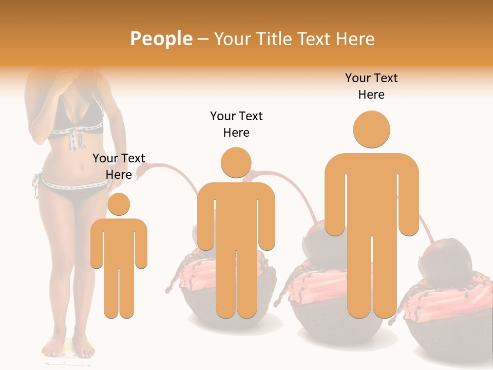 Weight Person Health PowerPoint Template