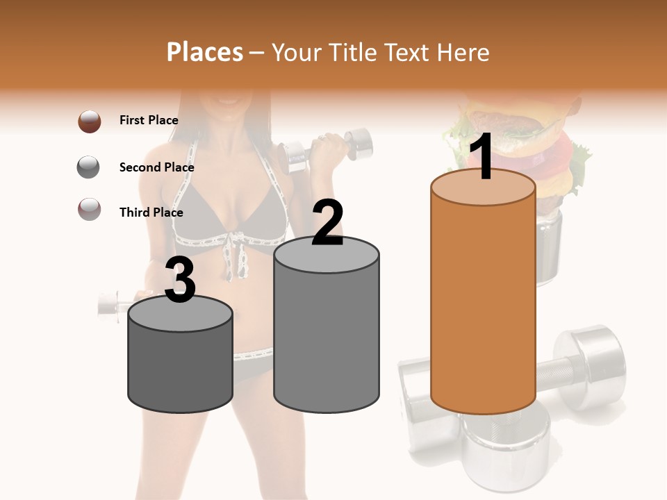 Diet Burger Year PowerPoint Template