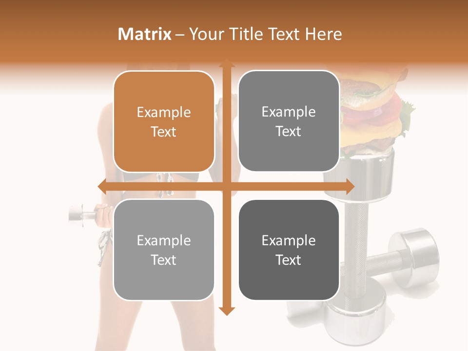Diet Burger Year PowerPoint Template