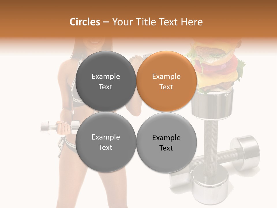 Diet Burger Year PowerPoint Template