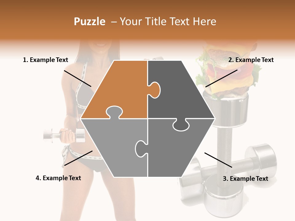 Diet Burger Year PowerPoint Template