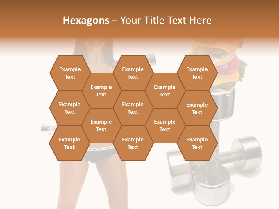 Diet Burger Year PowerPoint Template