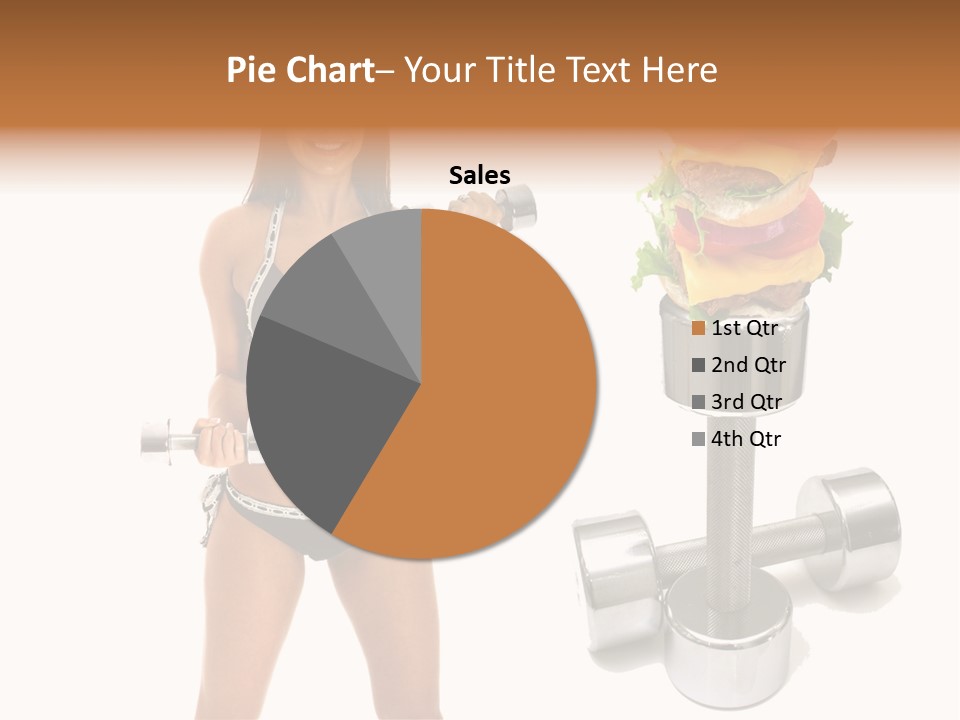 Diet Burger Year PowerPoint Template