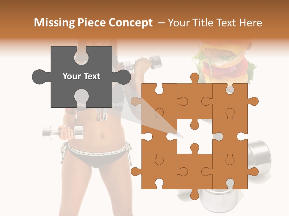 Diet Burger Year PowerPoint Template