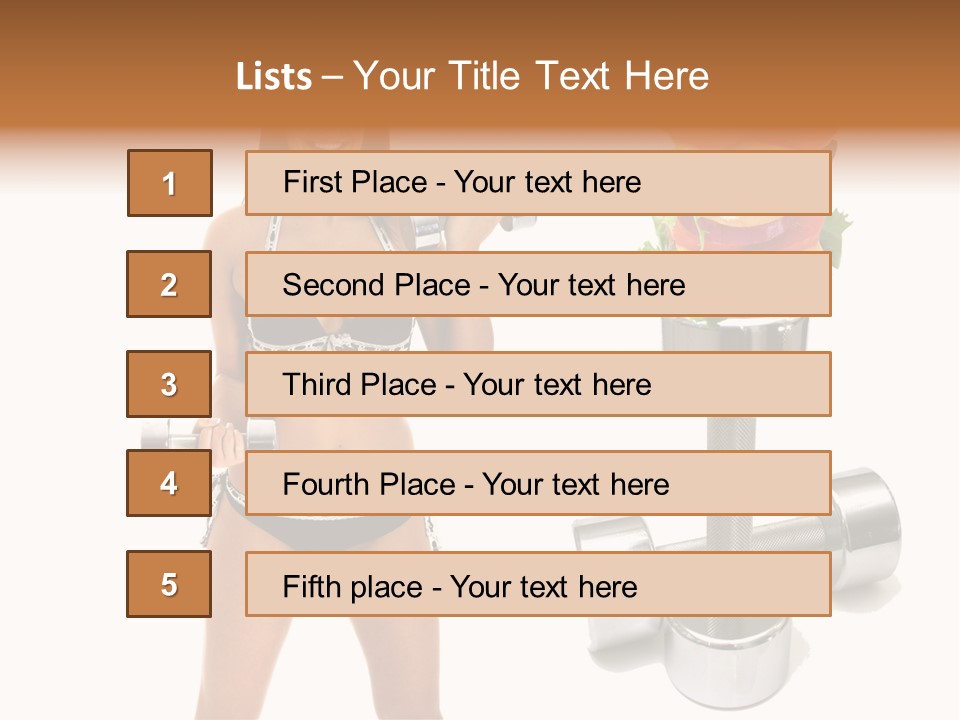 Diet Burger Year PowerPoint Template