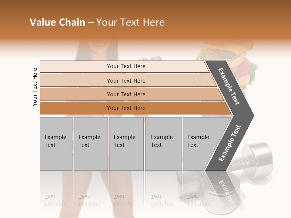 Diet Burger Year PowerPoint Template