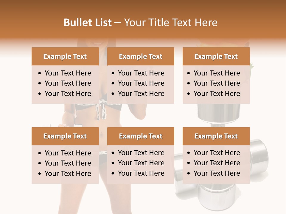 Diet Burger Year PowerPoint Template