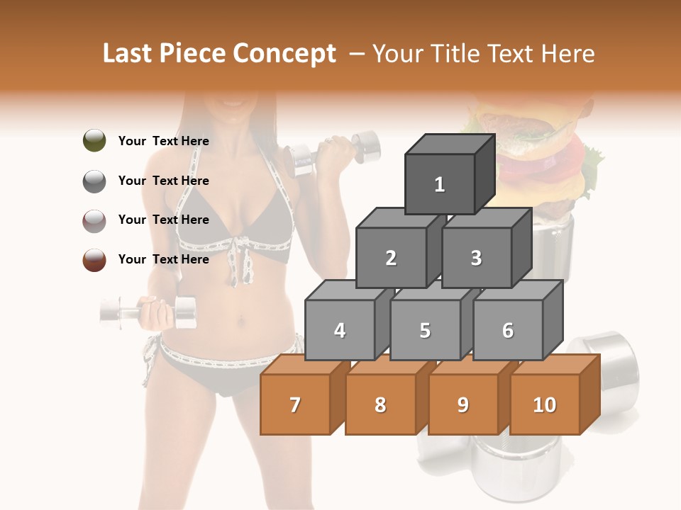 Diet Burger Year PowerPoint Template