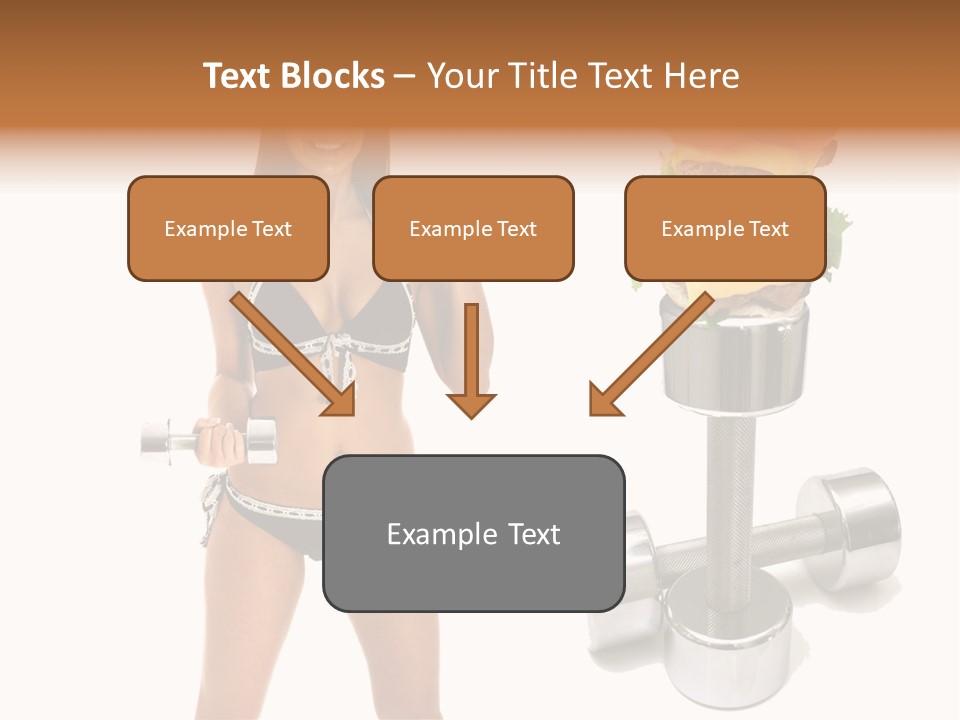 Diet Burger Year PowerPoint Template