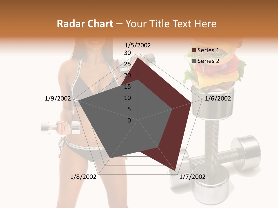 Diet Burger Year PowerPoint Template