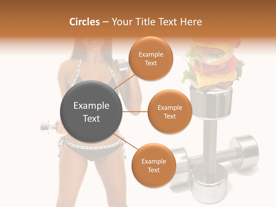 Diet Burger Year PowerPoint Template