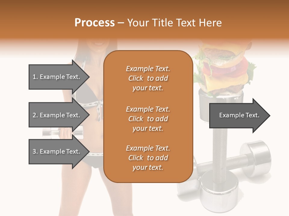 Diet Burger Year PowerPoint Template