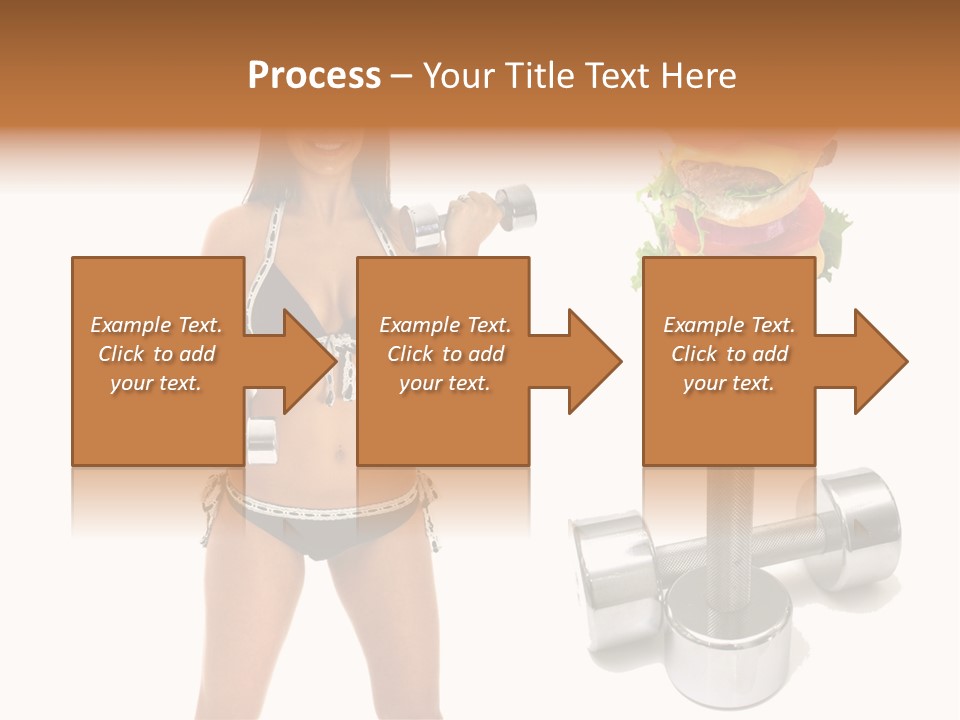 Diet Burger Year PowerPoint Template