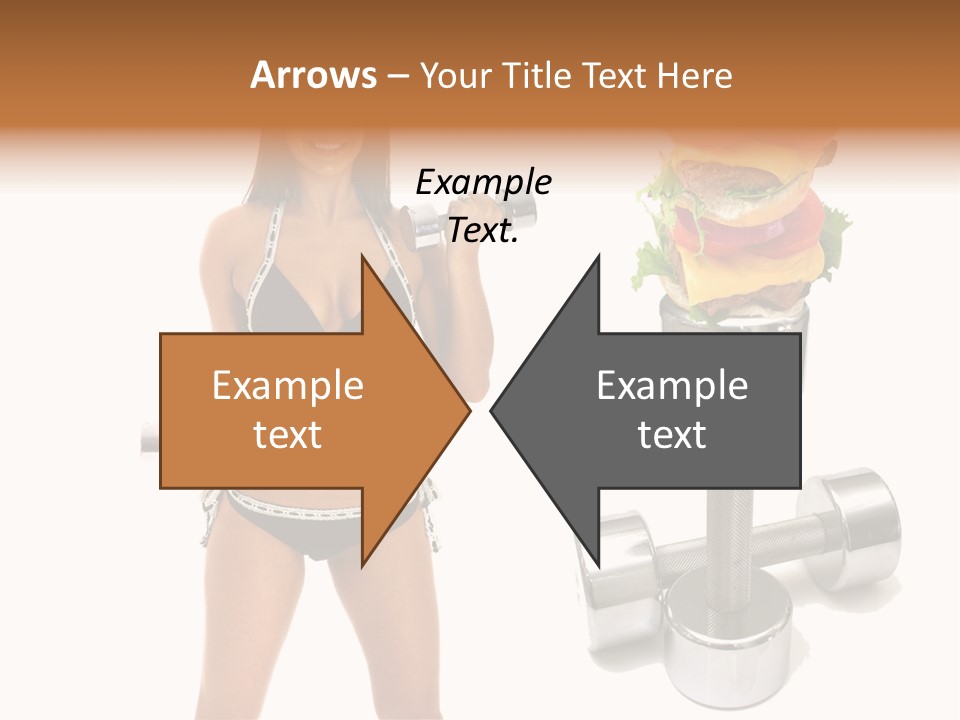 Diet Burger Year PowerPoint Template