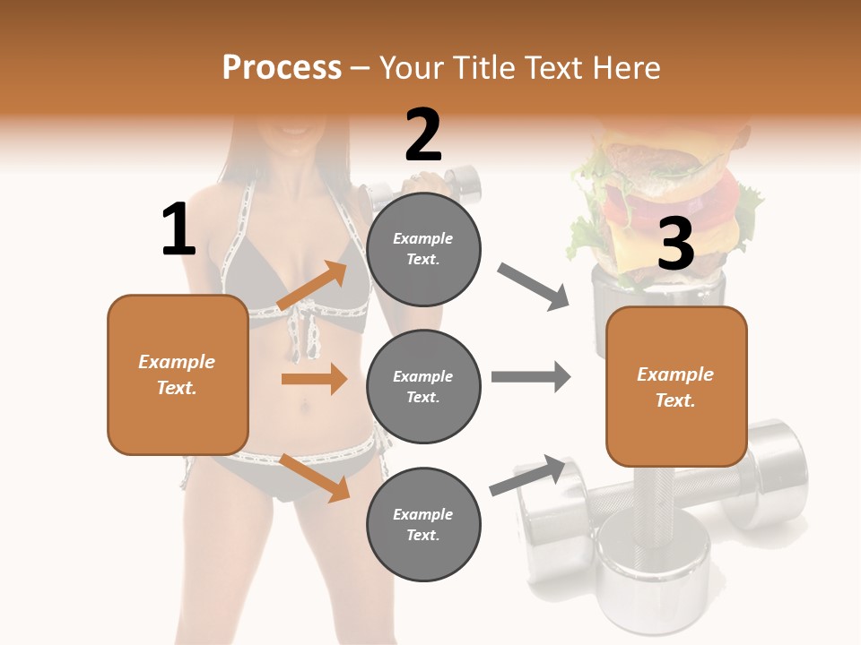 Diet Burger Year PowerPoint Template