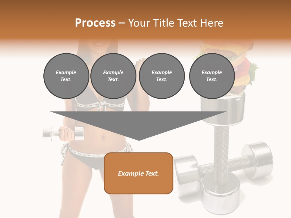 Diet Burger Year PowerPoint Template