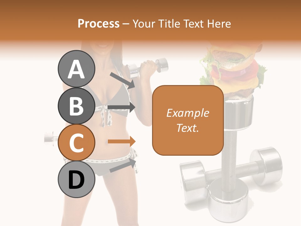 Diet Burger Year PowerPoint Template