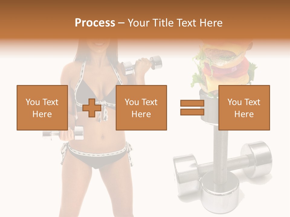 Diet Burger Year PowerPoint Template