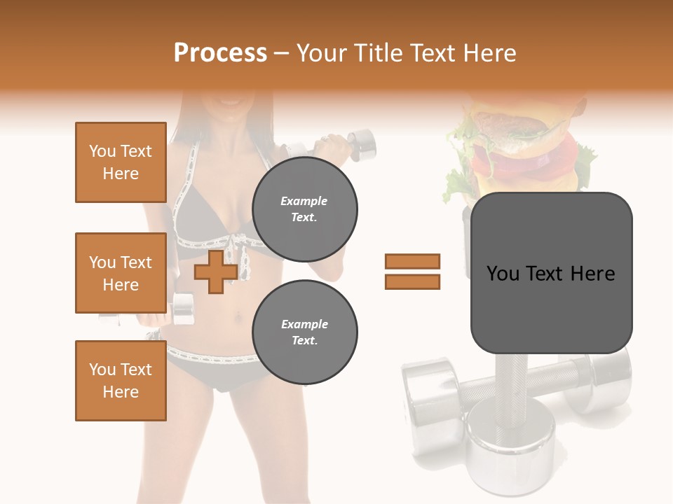 Diet Burger Year PowerPoint Template