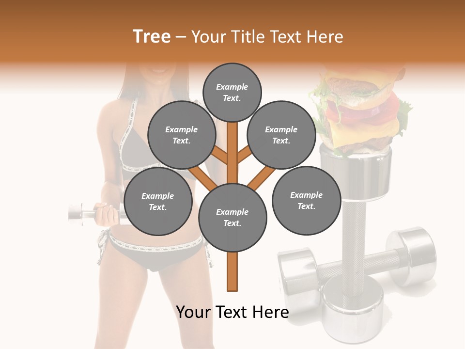 Diet Burger Year PowerPoint Template