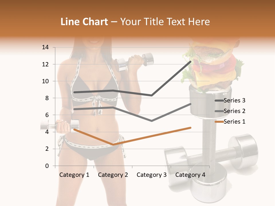 Diet Burger Year PowerPoint Template