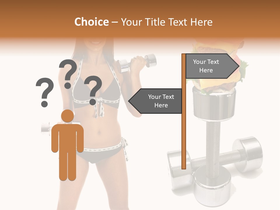 Diet Burger Year PowerPoint Template