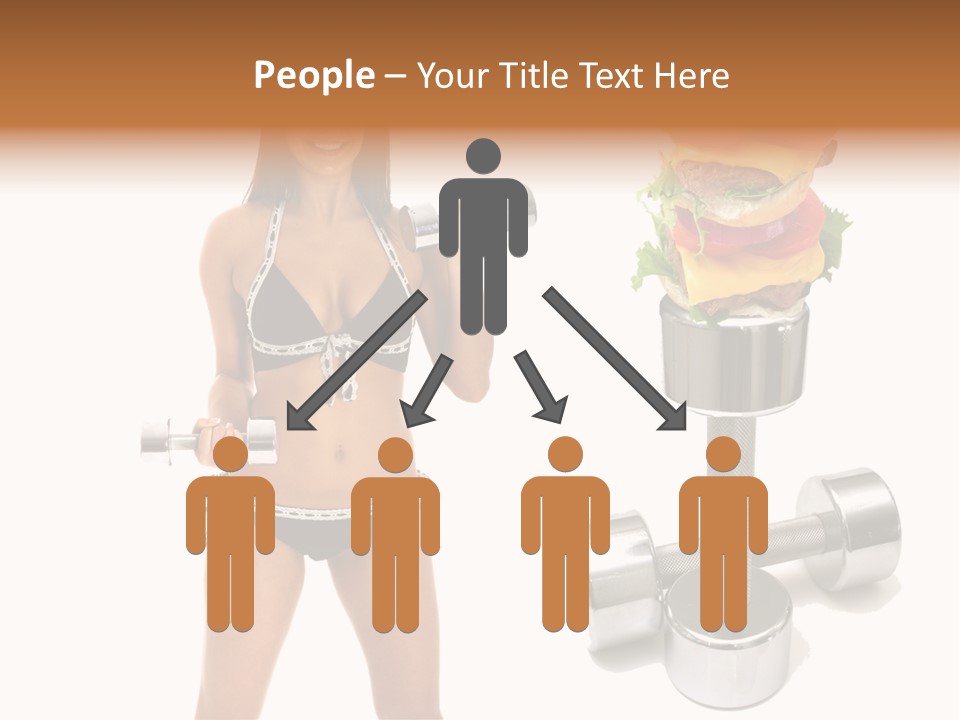 Diet Burger Year PowerPoint Template