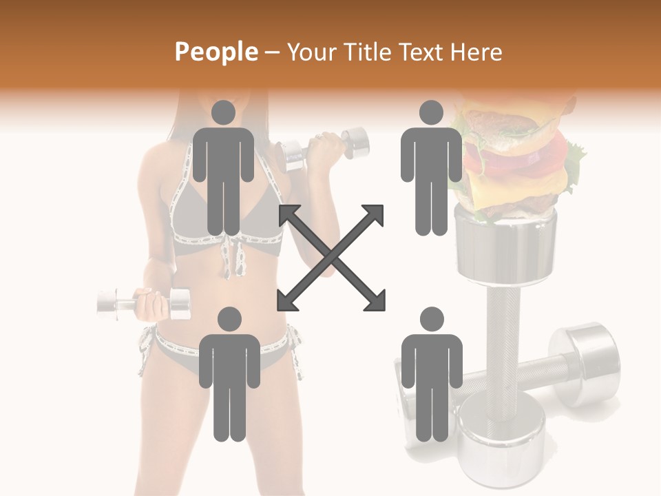 Diet Burger Year PowerPoint Template