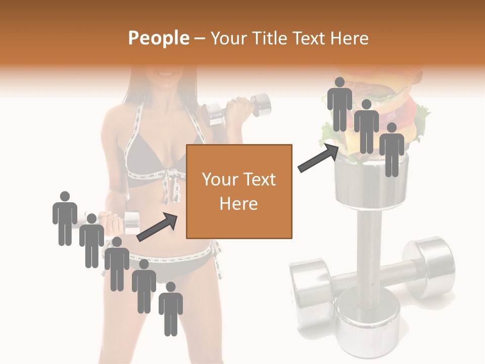 Diet Burger Year PowerPoint Template