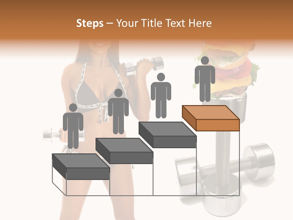 Diet Burger Year PowerPoint Template