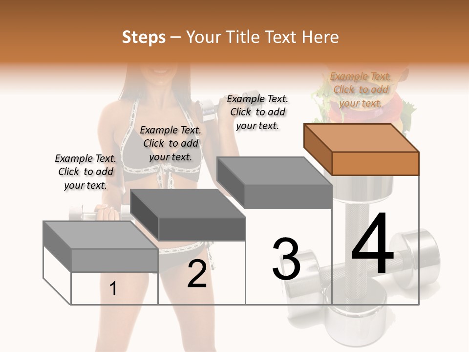 Diet Burger Year PowerPoint Template