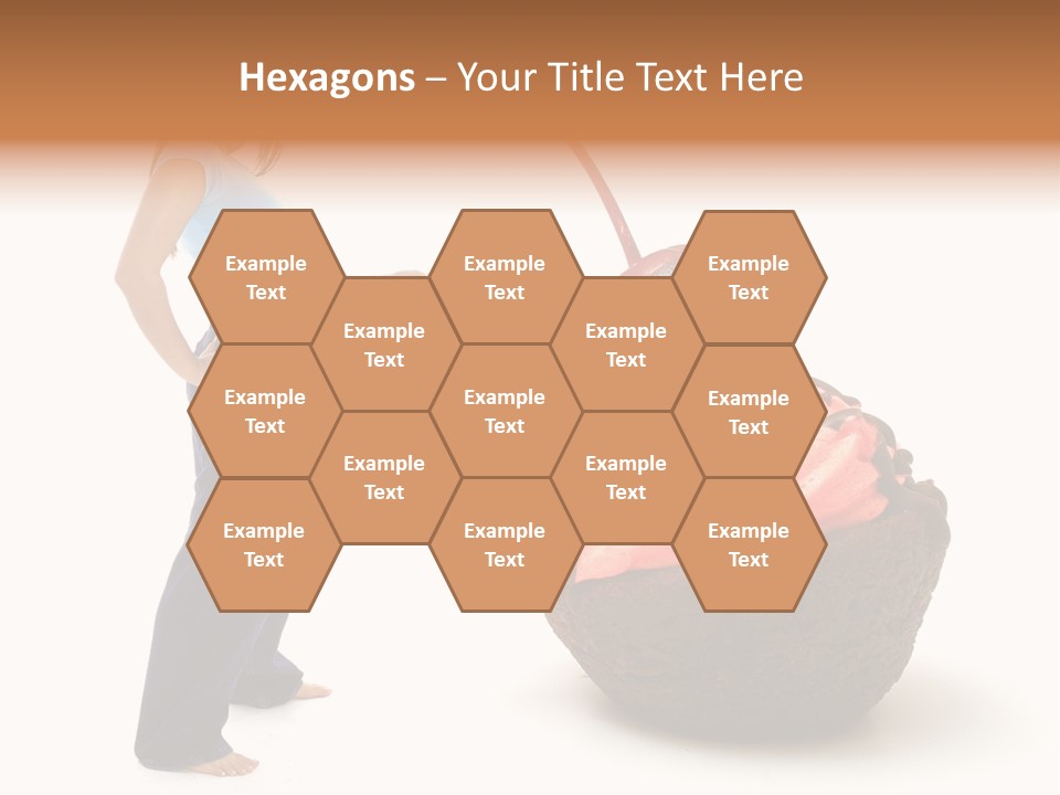 Diet Weight Girl PowerPoint Template