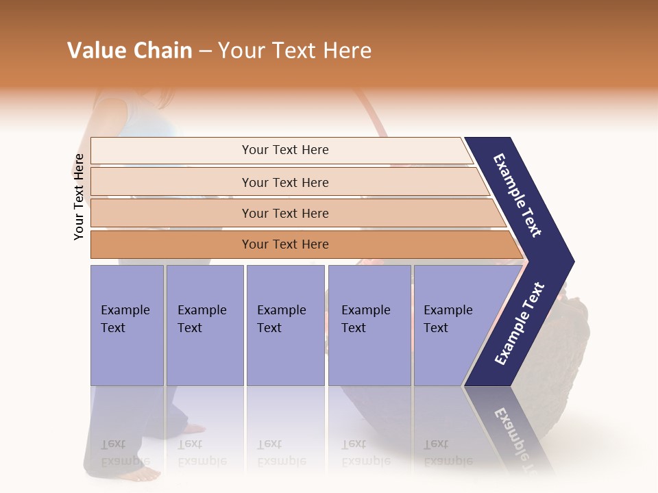 Diet Weight Girl PowerPoint Template