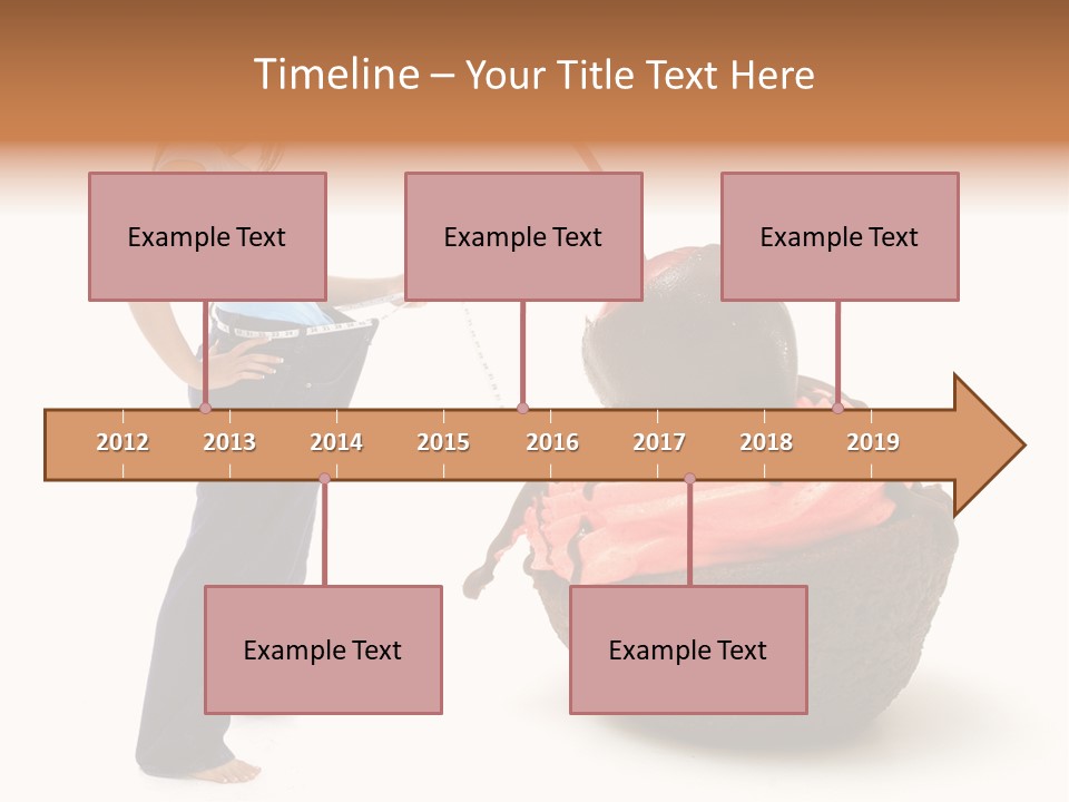 Diet Weight Girl PowerPoint Template