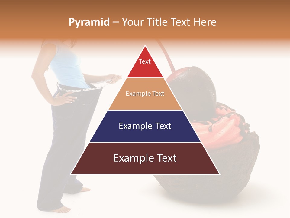 Diet Weight Girl PowerPoint Template