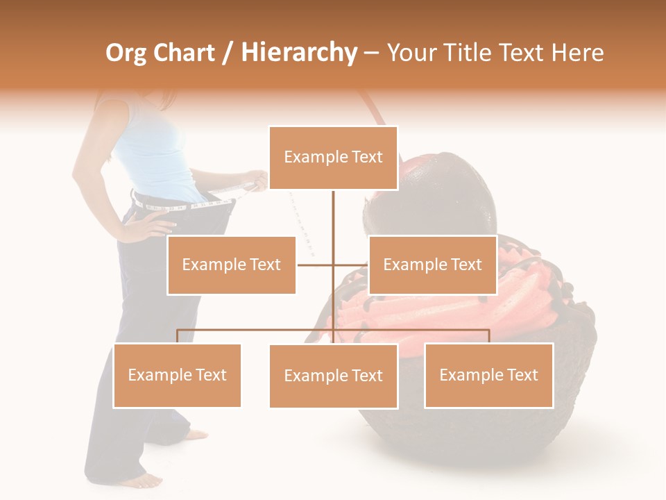 Diet Weight Girl PowerPoint Template