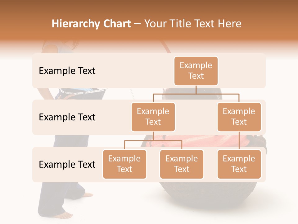 Diet Weight Girl PowerPoint Template