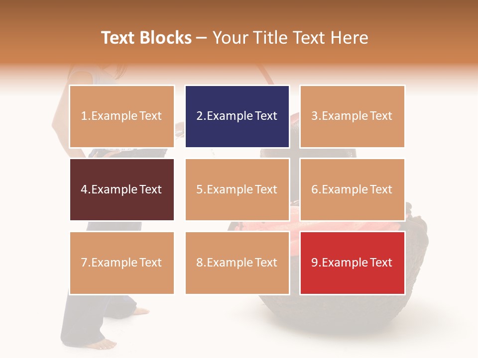 Diet Weight Girl PowerPoint Template