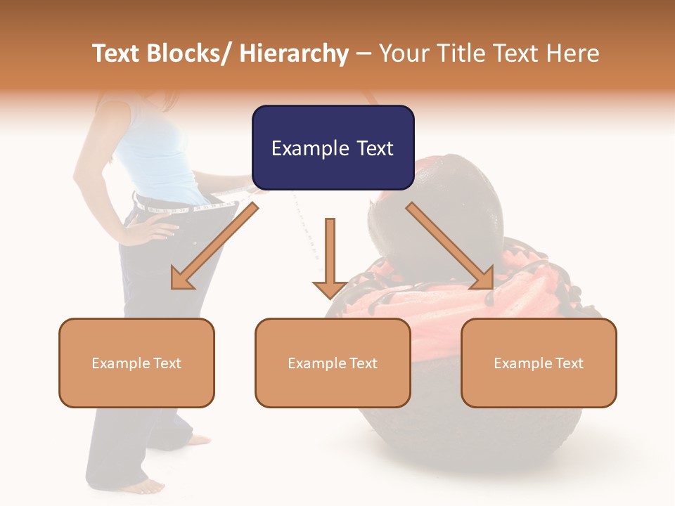 Diet Weight Girl PowerPoint Template