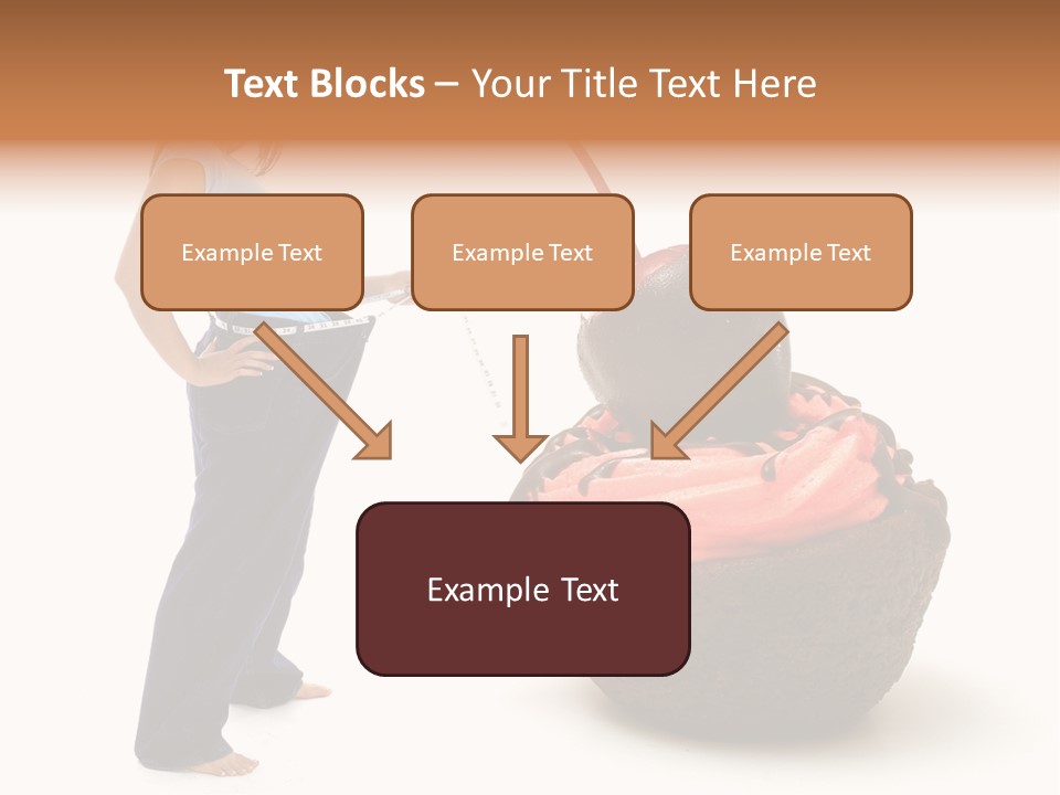 Diet Weight Girl PowerPoint Template