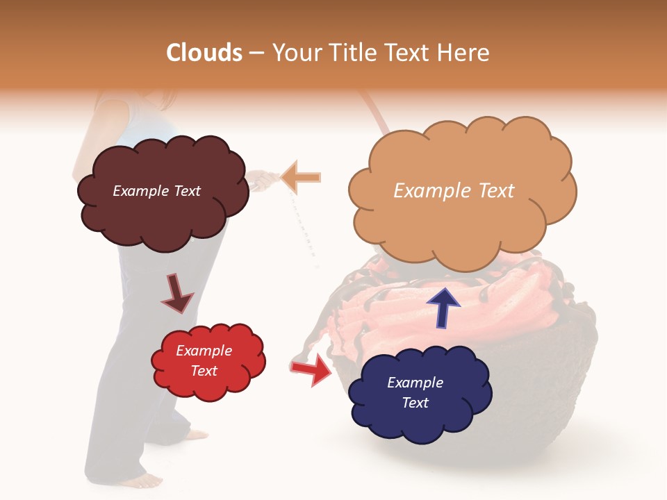 Diet Weight Girl PowerPoint Template