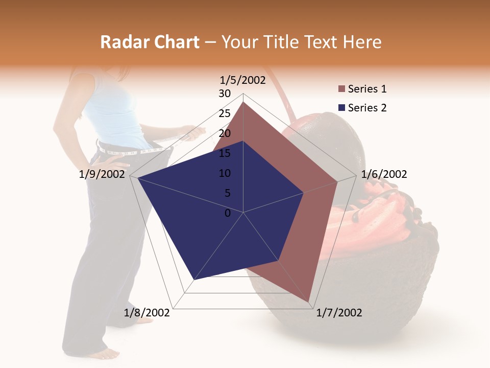Diet Weight Girl PowerPoint Template