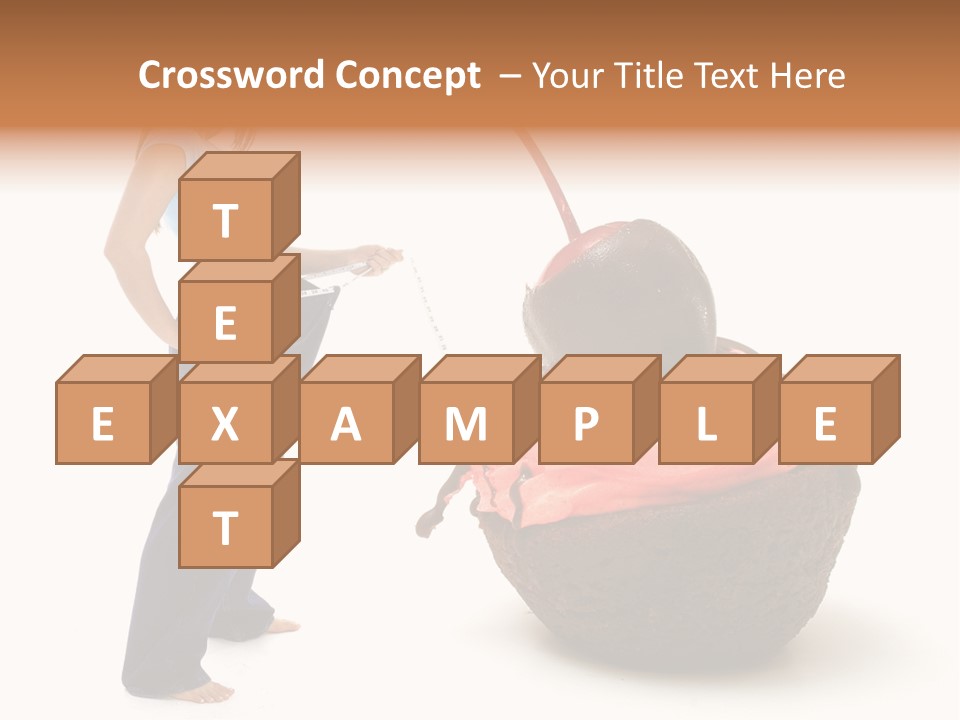 Diet Weight Girl PowerPoint Template